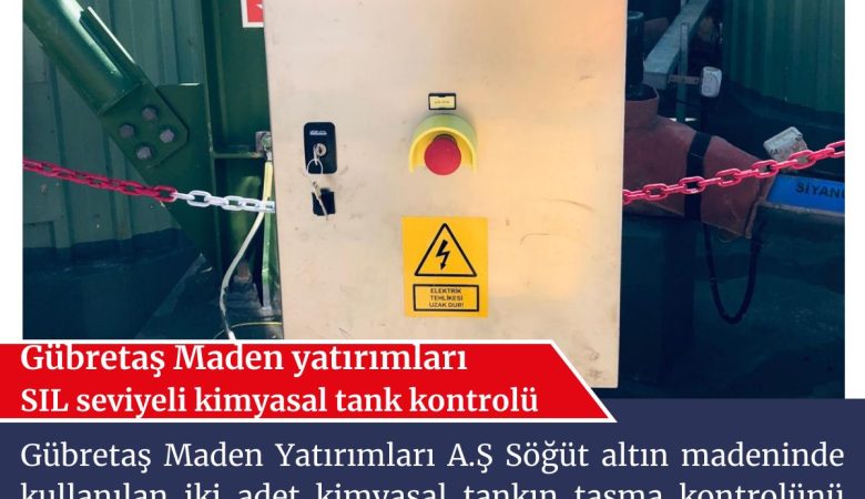 Altın Madeni Kimyasal Tank Kontrol Sistemi ve Validasyonu Projemizi Başarıyla Tamamladık